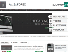 Tablet Screenshot of forex-az.net